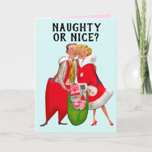 VINTAGE ROMANTISCHE CHRISTMAS-KARTE FÜR DIE EHEFRA FEIERTAGSKARTE