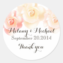 Vintage romantische Rose vielen Dank