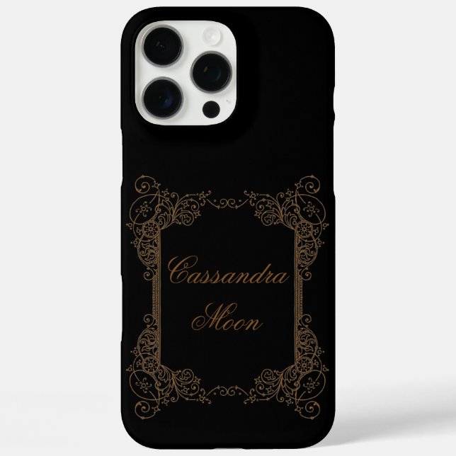 Vintage Romantisches Steampunk Märchen Case-Mate iPhone Hülle (Rückseite)