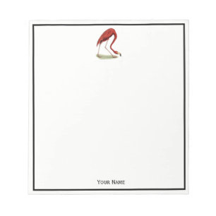 Vintage Rosa Flamingo #1 Notizblock