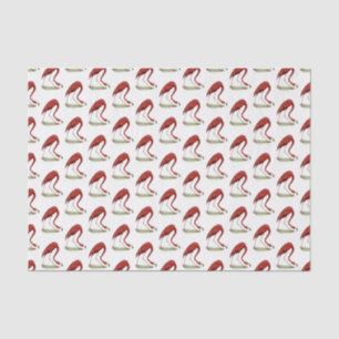 Vintage Rosa Flamingo #1 Seidenpapier