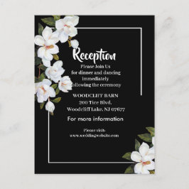 Vintage Rose Ankündigungspostkarte