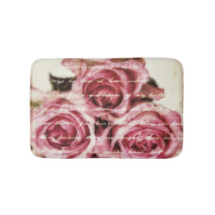 Vintage Rose Badematte