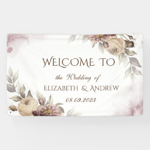 Vintage Rose Banner