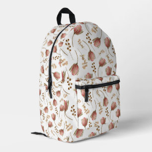 Vintage Rose Bedruckter Rucksack