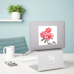 Vintage Rose Blume Sticker