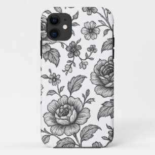 Vintage Rose Blumenmuster Case-Mate iPhone Hülle