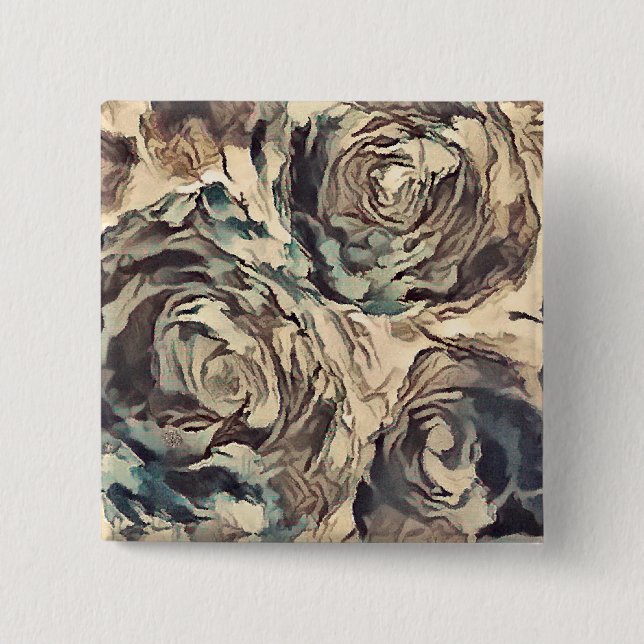 Vintage Rose, Button (Vorderseite)