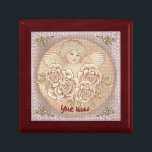 Vintage Rose Cherub Angel Schmuckbox Erinnerungskiste<br><div class="desc">Vintage Rose Cherub Angel Jewelry Box von ArtMuvz Illustration. Entsprechende Engelgeschenke und Kleidung. Ob Sie ein Geschenk für einen Freund, Familienmitglied oder einen geliebten Menschen suchen, es gibt ein Engelgeschenk, das perfekt für sie ist.Engel Geschenke können religiös oder weltlich sein und für jedes Budget gefunden werden.Egal welche Art von Engelgeschenk...</div>