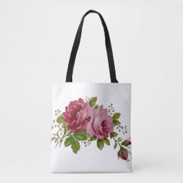 Vintage Rose Eleganz-Taschentasche