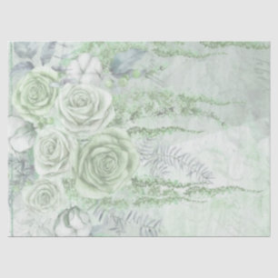 Vintage Rose für Antiquitäten Seidenpapier