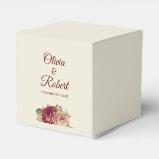 Vintage Rose Geschenkschachtel