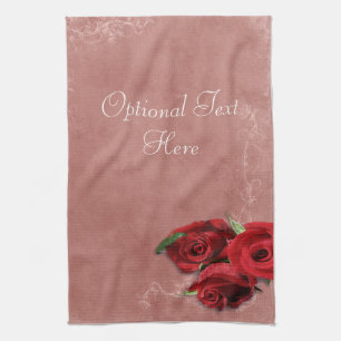 Vintage Rose Handtuch