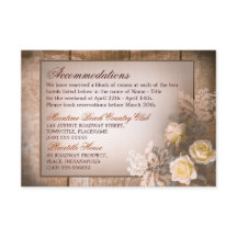 Vintage Rose Hochzeitskarte