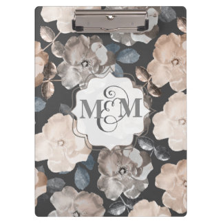 Vintage Rose Hochzeitsklammer Klemmbrett