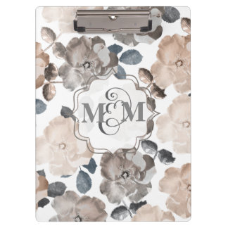 Vintage Rose Hochzeitsklammer Klemmbrett