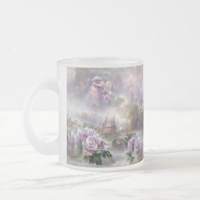 Vintage Rose Mattglastasse (Links)