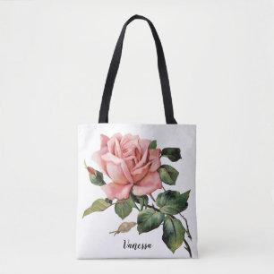 Vintage Rose mit Namen