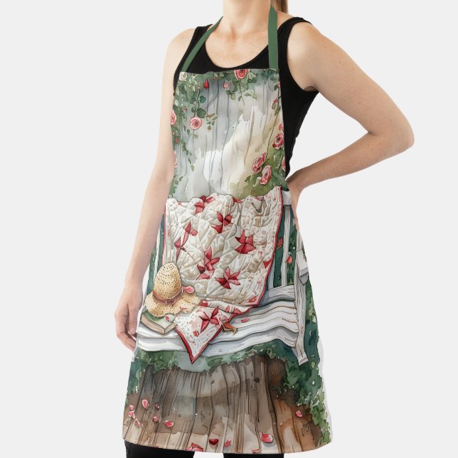 Vintage Rose Swing mit Quilcharme Schürze (InSitu)