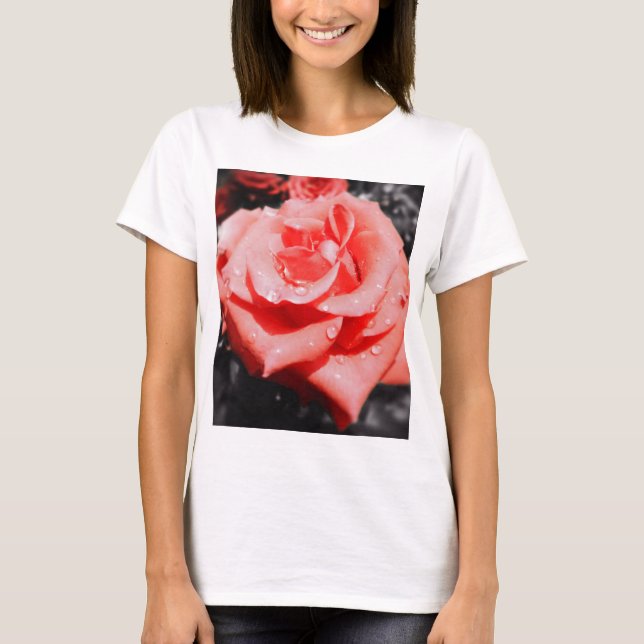Vintage Rose T-Shirt (Vorderseite)