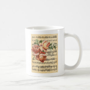 Vintage Rose Trio & Music Tasse
