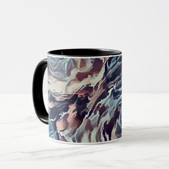 Vintage Rose, Vintag Tasse (Vorderseite Links)