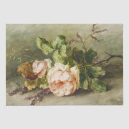 Vintage Rose von Margaretha Roosenboom Seidenpapier