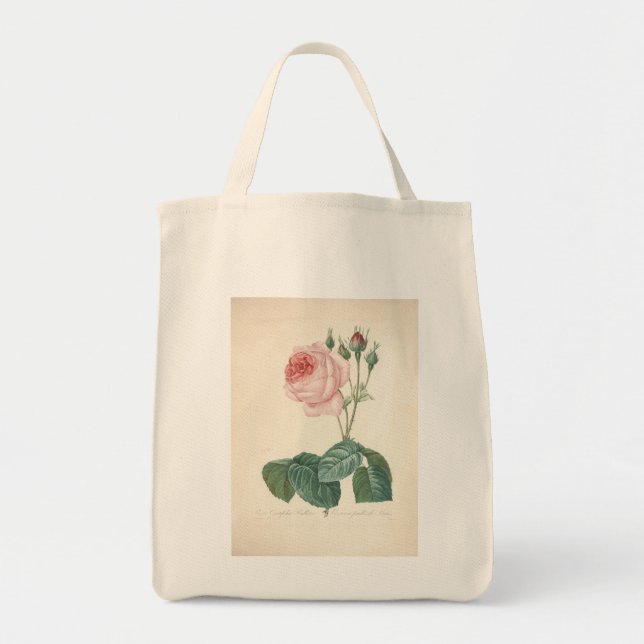 Vintage Rose von Redoute - Lebensmitteltaschen Tragetasche (Vorne)