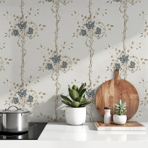 Vintage Rose Weinanlagenpapier Tapete