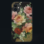Vintage Rosen Case-Mate iPhone Hülle<br><div class="desc">Viktorianische Rosen sind so schön und timeless. Diese Vintagen Blumensmartphone Hüllen sind nobel und elegant.</div>