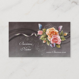 Vintage Rosen der Visitenkarte 2