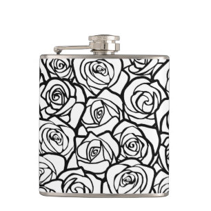 Vintage Rosen Flachmann