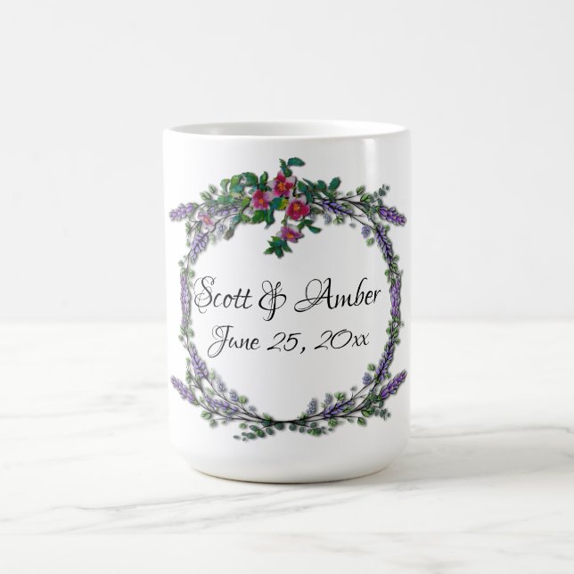 Vintage Rosen Kaffeetasse (Mittel)