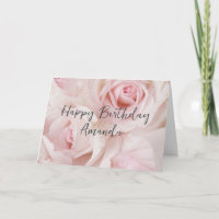 Vintage Rosen und elegante Spitzen - Geburtstag