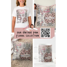 Vintage Rosen, Weihnachtsdorf Snowman Ornament