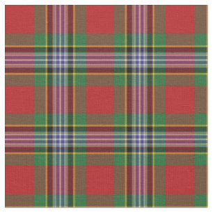 Vintage Rot, Grün und Blau Schottisch Kariert Stoff