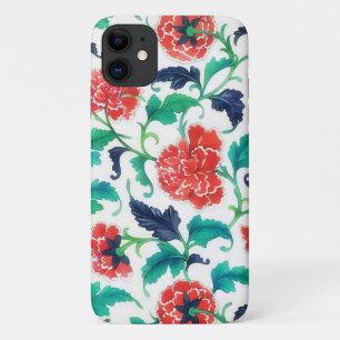 Vintage Rote Carnation Blume Art Case-Mate iPhone Hülle