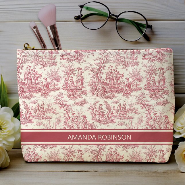 Vintage rote Joule Zubehörtasche (Von Creator hochgeladen)