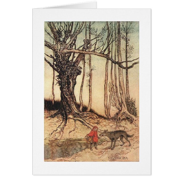 Vintage - Rotkäppchen, (Vorne)