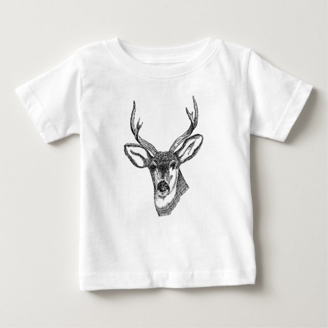Vintage Rotwild Baby T-shirt (Vorderseite)