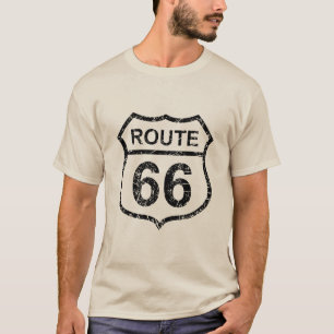 Vintage Route 66, Travel USA History Highway T-Shirt
