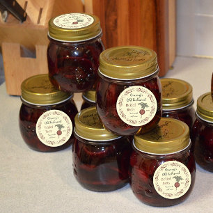 Vintage Rüben, in Pickeln verpackt, Bekleidungssie Runder Aufkleber