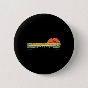 Vintage Rudermaschine Crew Funny Rower Bootteam Ge Button