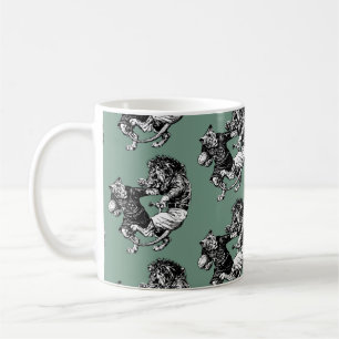 Vintage Rugby-Kaffee-Tasse Kaffeetasse