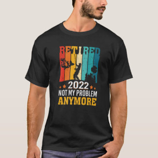 Vintage Ruhestandsregelung 2022 für Fischer T-Shirt