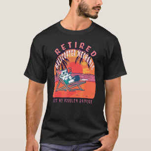 Vintage Ruhestandsregelung für Hubschrauber T-Shirt