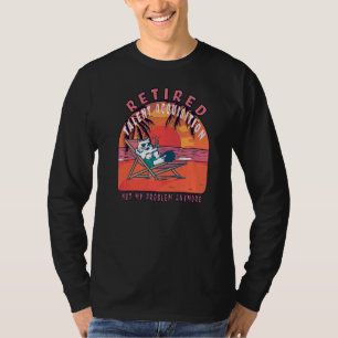 Vintage Ruhestandsregelung für müde Talente T-Shirt
