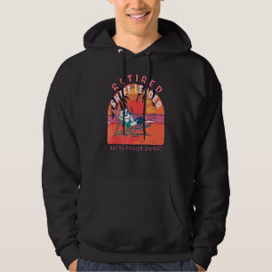 Vintage Ruhestandsregelung für mühelose Führungskr Hoodie