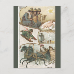 Vintage Russland Postkarte