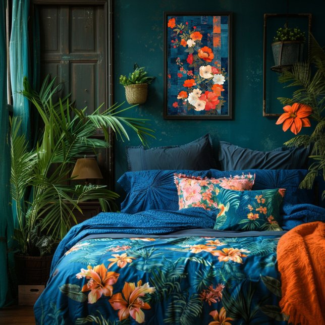 Vintage rustikale Blumendecke Seidenpapier (Von Creator hochgeladen)